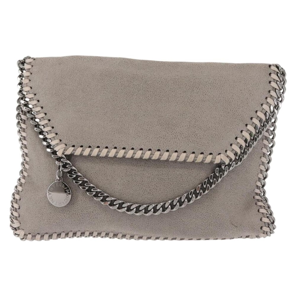 Stella McCartney Falabella Fold Over Flap Shaggy Deer Mini